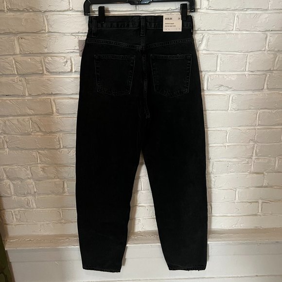 Agolde jeans tapered baggy high rise - black - Picture 4 of 7